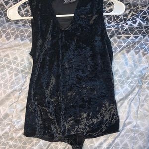 Black Velvet Leotard ✨